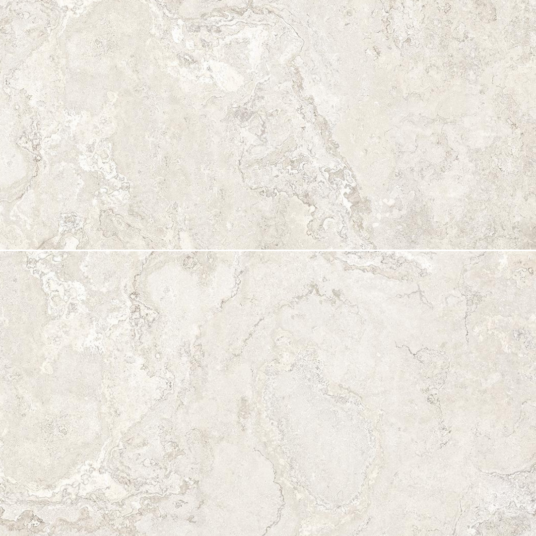 24 x 48 Unique Borgogne Variee Blanc Lappato Porcelain Tile