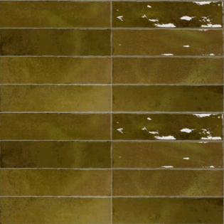 2 x 12 Nairobi Moss Glossy Subway Tile