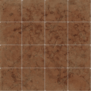 3 x 3 Marmorea Rosso Verona Matte Porcelain Tile