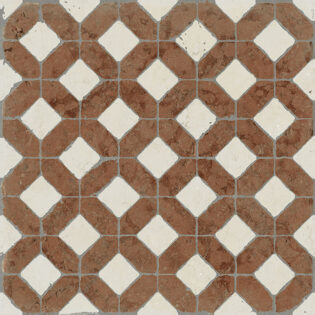 24 x 24 Marmorea Domus Aura Rosso Matte Porcelain Tile