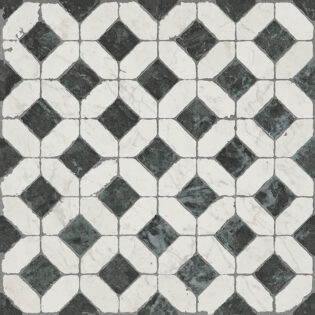 24 x 24 Marmorea Domus Aura Verde Matte Porcelain Tile