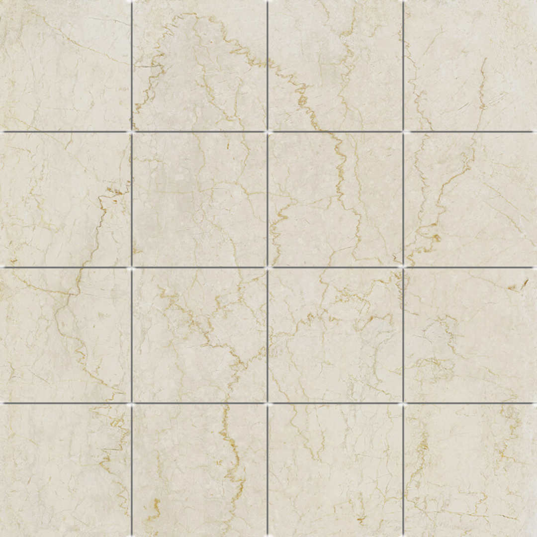 3 x 3 Marmorea Bottoccino Matte Porcelain Tile
