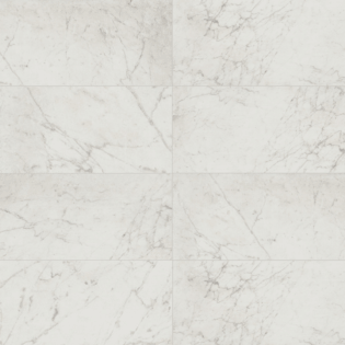 4 x 24 Marmorea Carrara Matte Porcelain Tile