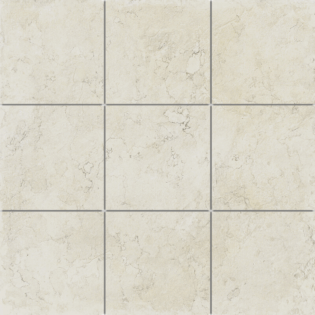 4 x 4 Marmorea Biancone Matte Porcelain Tile